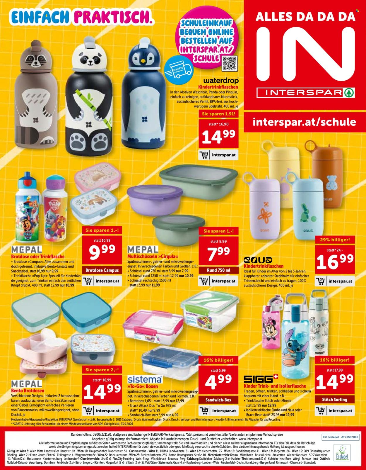 Leták INTERSPAR - 25.6.2026 - 23.9.2026. Strana 24
