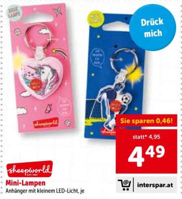 sheepworld Mini-Lampen