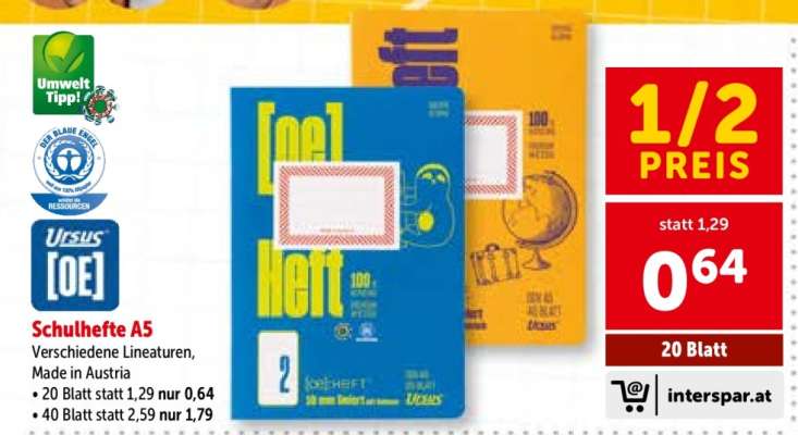 Schulhefte A5
