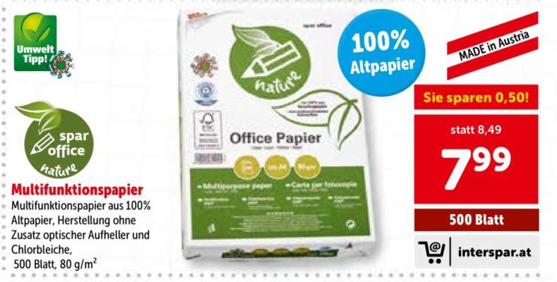 spar office nature