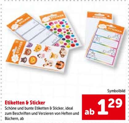 Etiketten & Sticker
