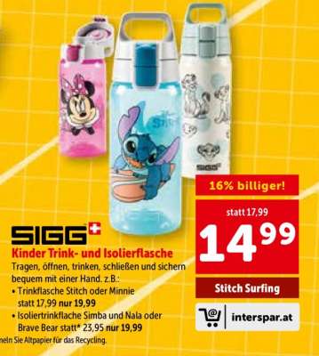 SIGG Kinder Trink- und Isolierflasche
