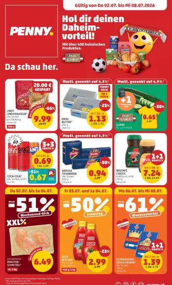 Angebote Penny - 2.7.2026 - 8.7.2026.
