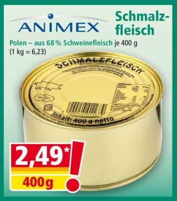 Animex Schmalzfleisch
