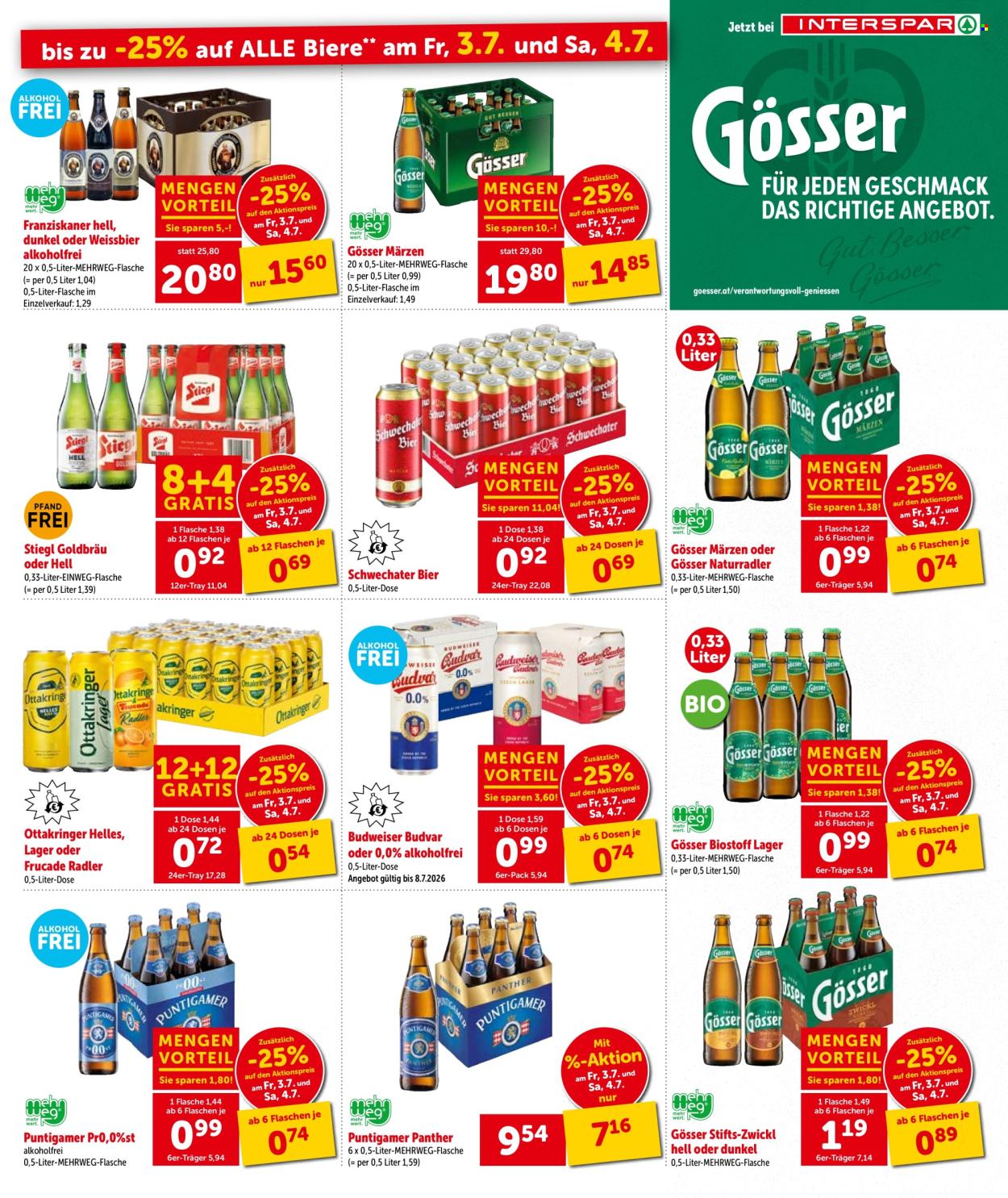 Angebote INTERSPAR - 1.7.2026 - 15.7.2026. Seite 3