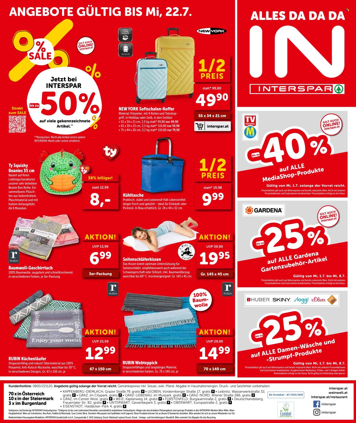 Angebote INTERSPAR - 1.7.2026 - 15.7.2026. Seite 20