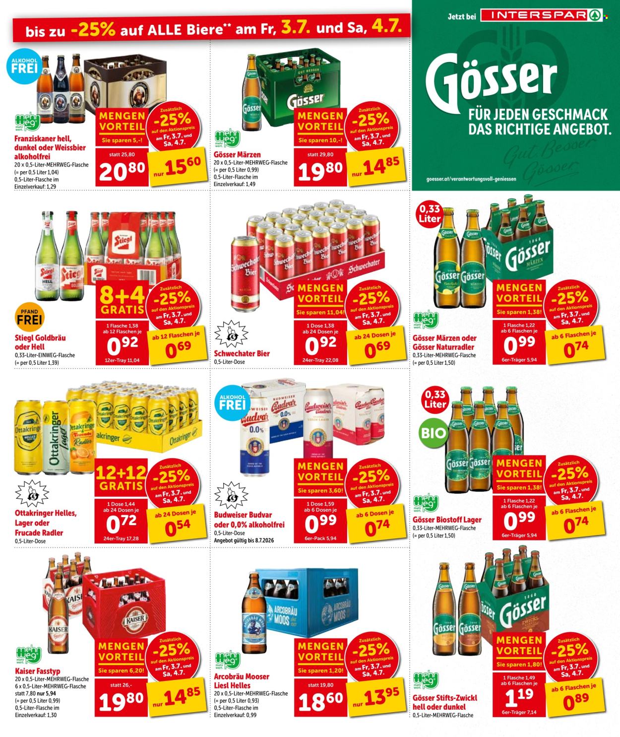 Angebote INTERSPAR - 1.7.2026 - 15.7.2026. Seite 3