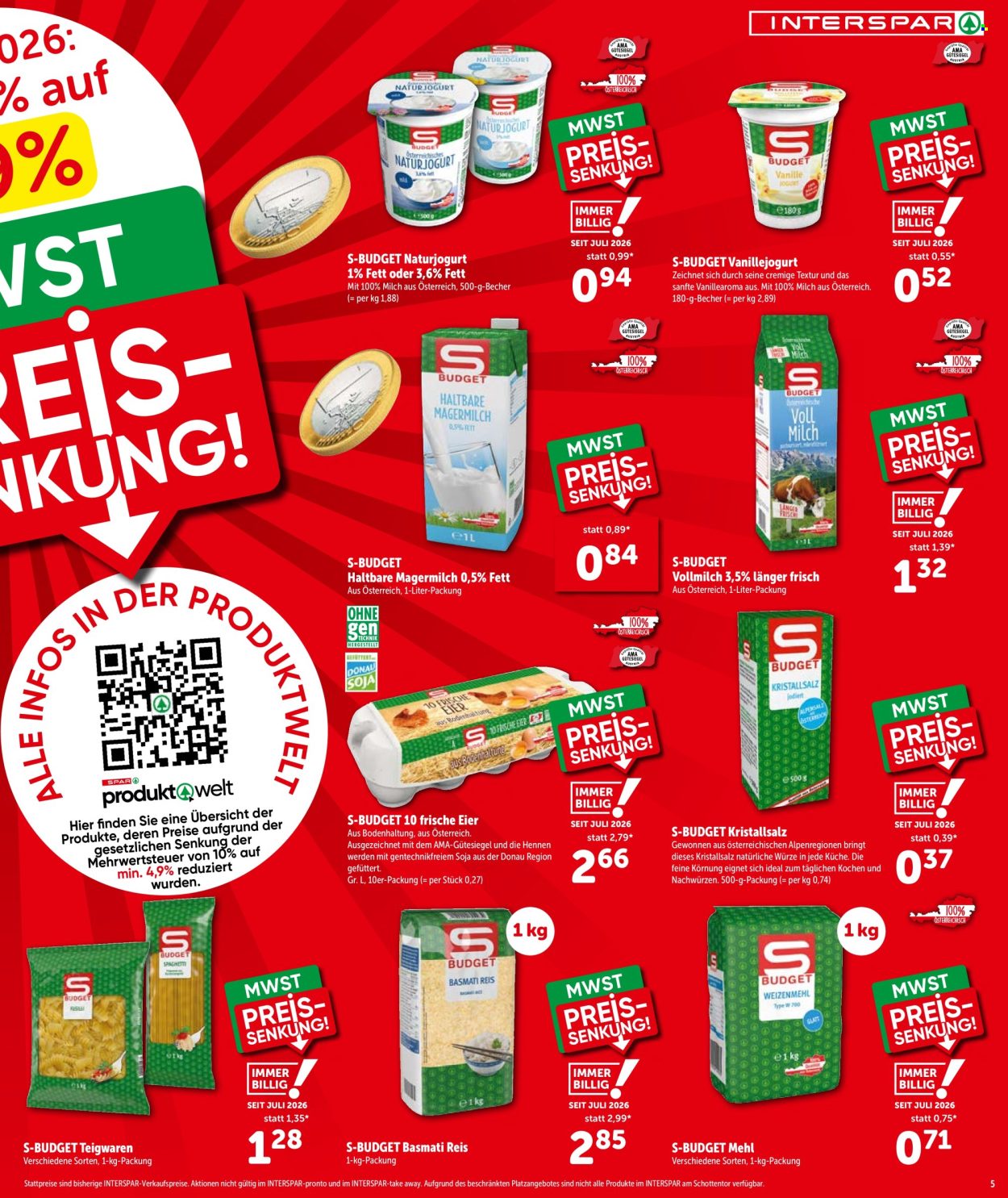 Angebote INTERSPAR - 1.7.2026 - 15.7.2026. Seite 5