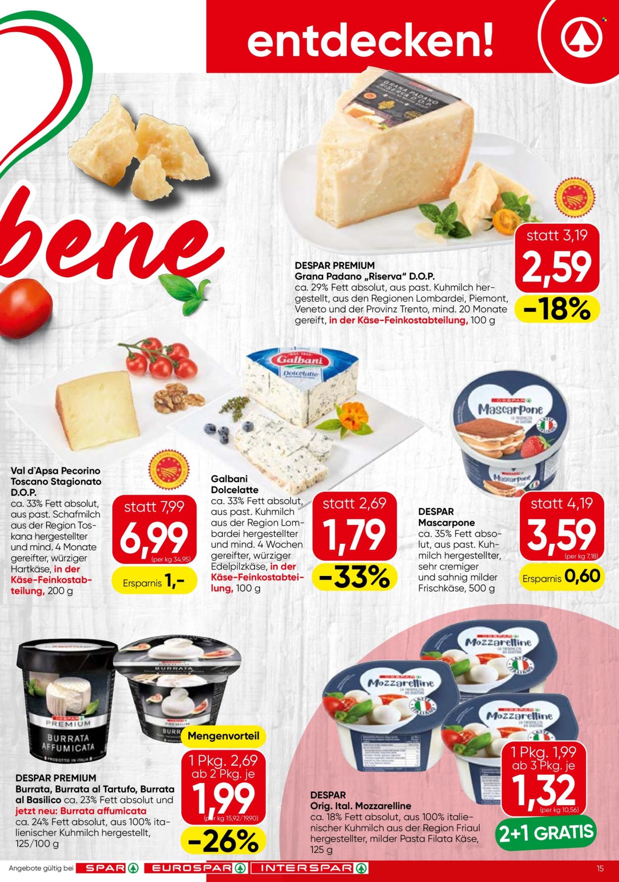 Angebote EUROSPAR - 1.7.2026 - 15.7.2026. Seite 15