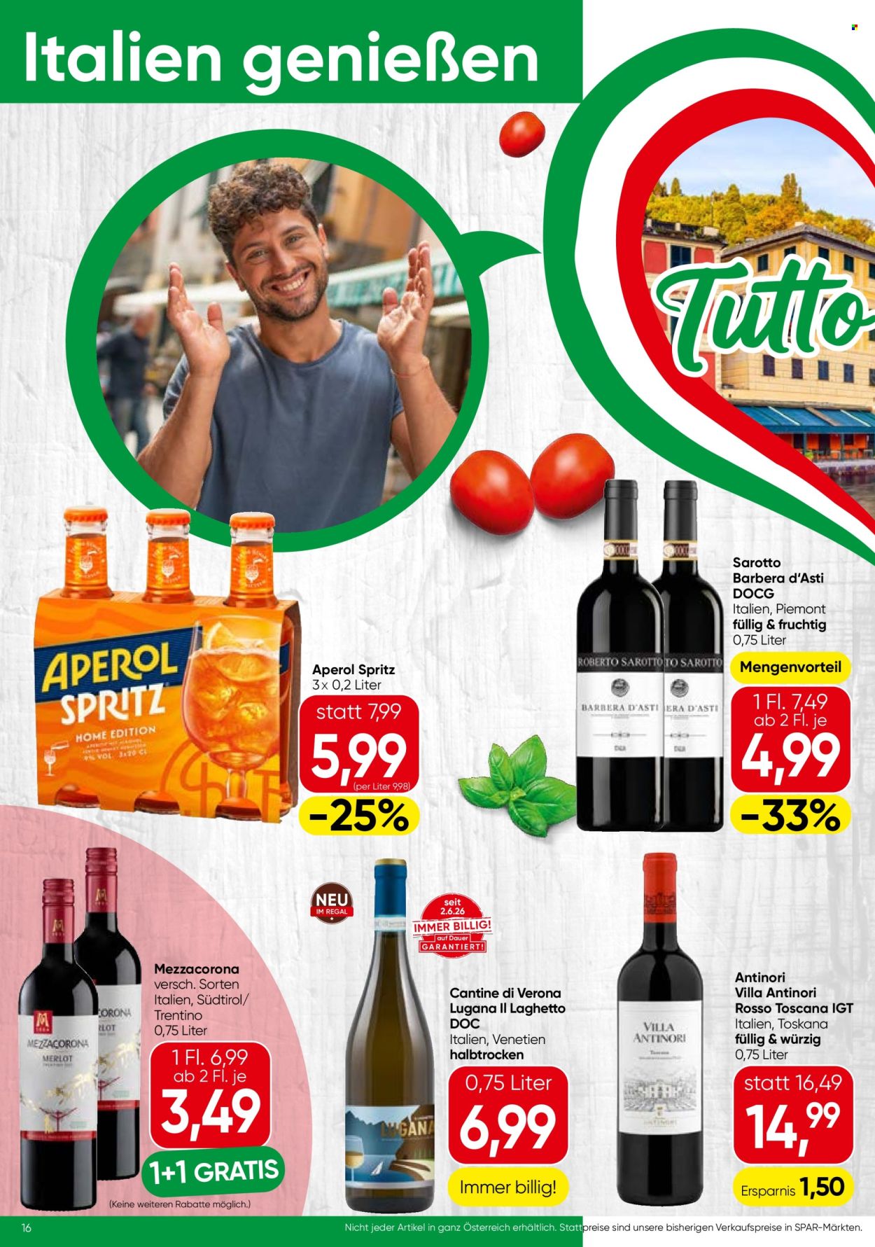 Angebote EUROSPAR - 1.7.2026 - 15.7.2026. Seite 16