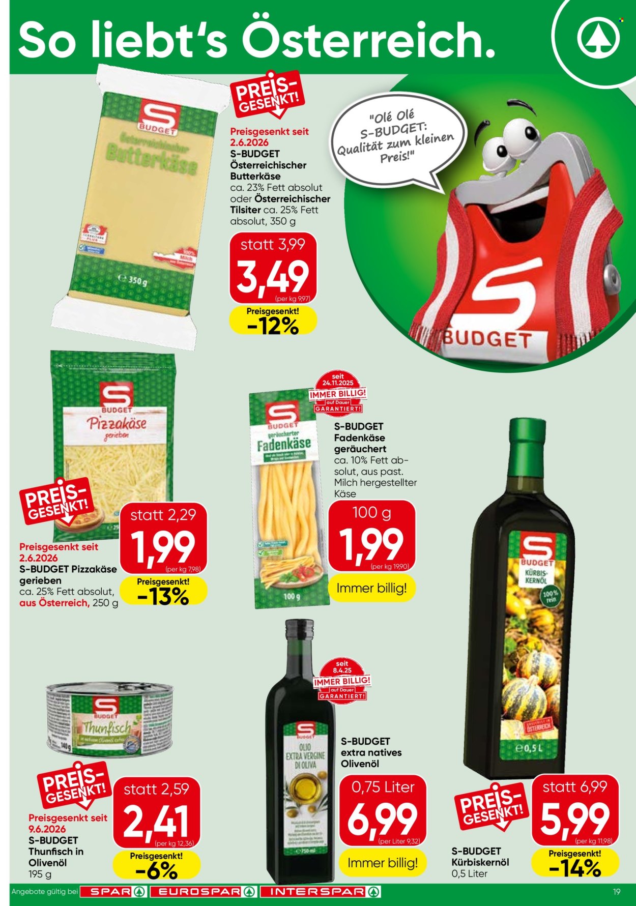 Angebote EUROSPAR - 1.7.2026 - 15.7.2026. Seite 19