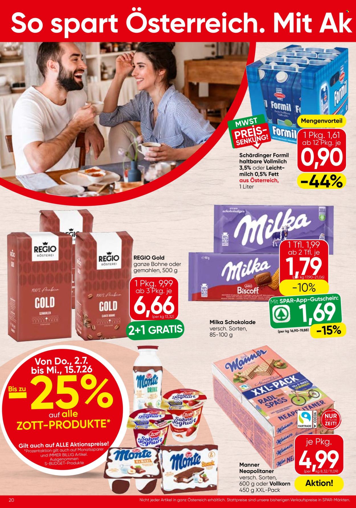 Angebote INTERSPAR - 1.7.2026 - 15.7.2026. Seite 20