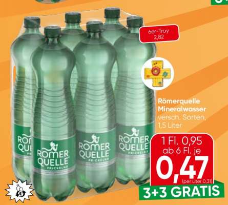 Roemerquelle Mineralwasser