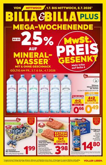 Angebote Billa - 1.7.2026 - 8.7.2026.