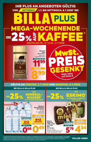 Angebote Billa Plus - 1.7.2026 - 8.7.2026.