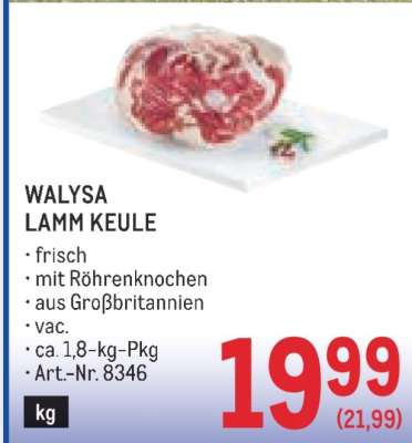 WALYSA LAMM KEULE