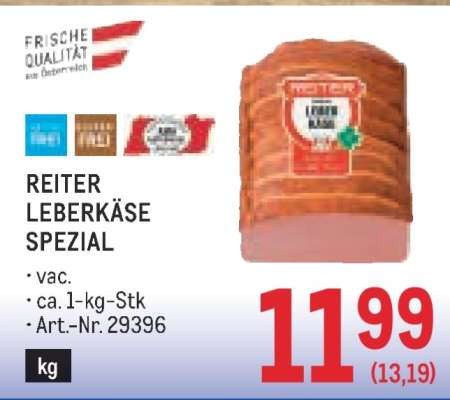 REITER LEBERKÄSE SPEZIAL