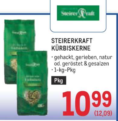 STEIRERKRAFT KÜRBISKERNE