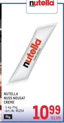 Nutella Nuss Nougat Creme