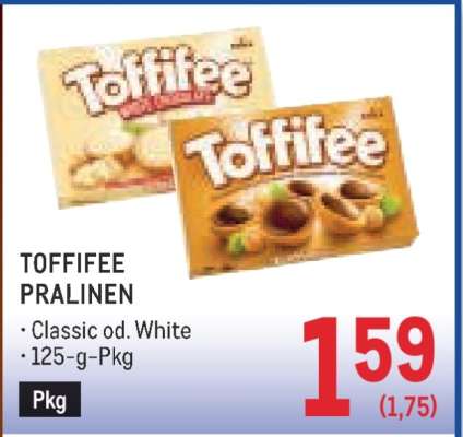 TOFFIFEE PRALINEN