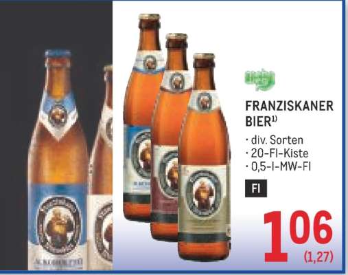 FRANZISKANER BIER