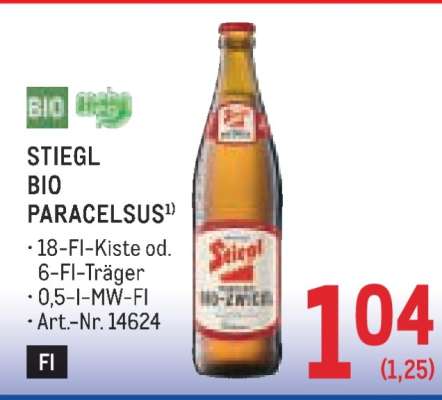 Stiegl BIO Paracelsus