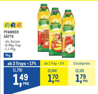 Pfanner Säfte