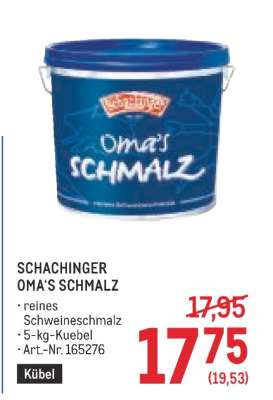 Schachinger Oma‘s Schmalz