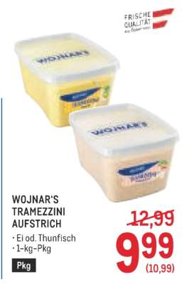 WOJNAR'S TRAMEZZINI AUFSTRICH