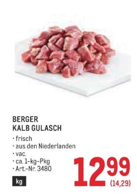 BERGER KALB GULASCH