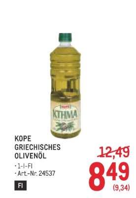 KOPE GRIECHISCHES OLIVENÖL
