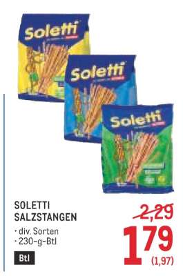 Soletti Salzstangen