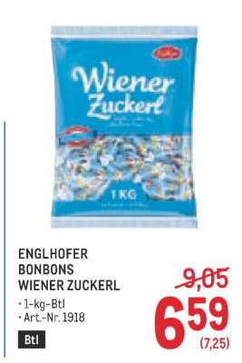 ENGLHOFER BONBONS WIENER ZUCKERL