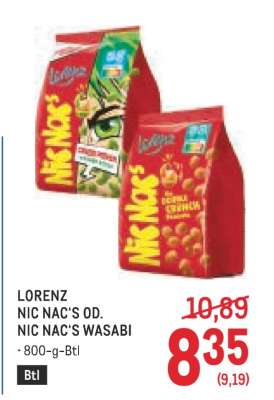 Lorenz Nic Nac's od. Nic Nac's Wasabi