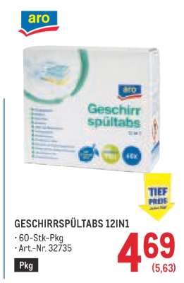 GESCHIRRSPÜLTABS 12IN1