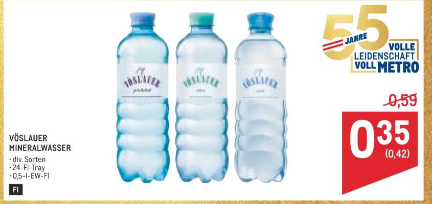 Vöslauer Mineralwasser