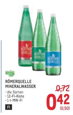Roemerquelle Mineralwasser