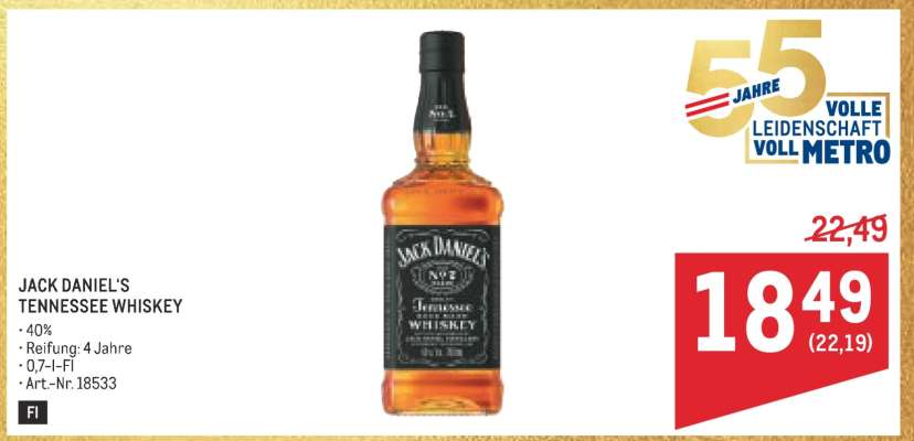 Jack Daniel‘s Tennessee Whiskey
