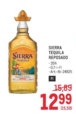 Sierra Tequila Reposado