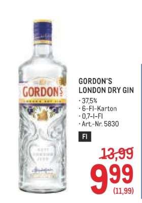 Gordon’s London Dry Gin