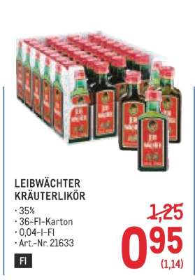 LEIBWÄCHTER KRÄUTERLIKÖR