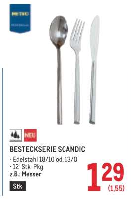 BESTECKSERIE SCANDIC