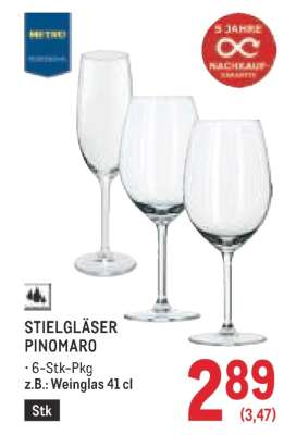 STIELGLÄSER PINOMARO