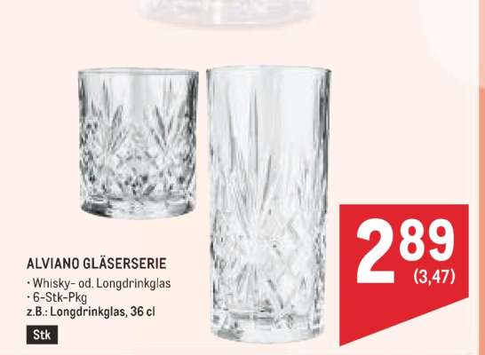 ALVIANO GLÄSERSERIE