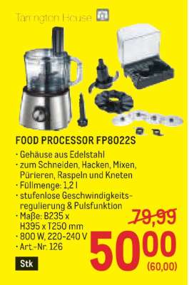FOOD PROCESSOR FP8022S