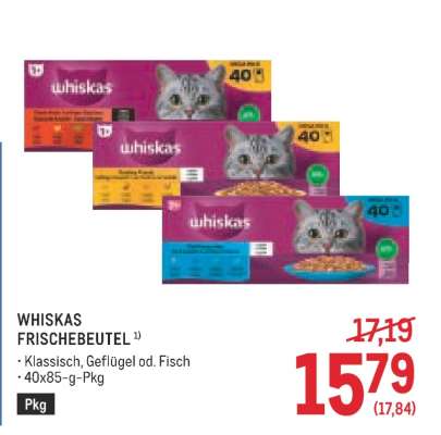 WHISKAS FRISCHEBEUTEL