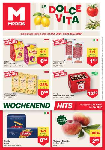 Angebote MPREIS - 9.7.2026 - 15.7.2026.