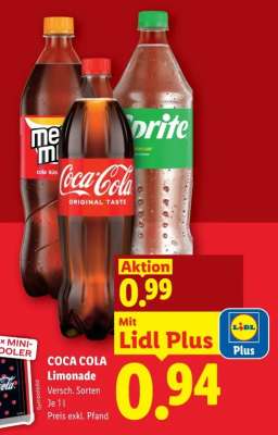 Coca-Cola Limonade