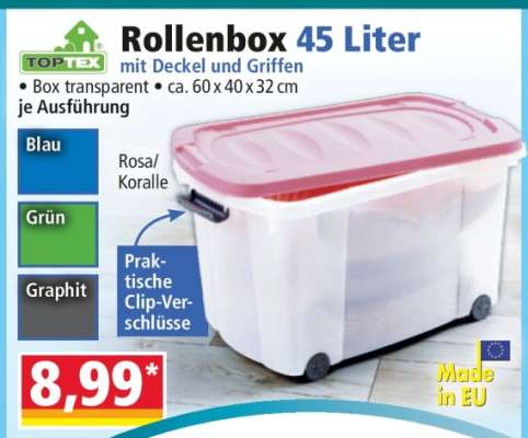 Rollenbox 45 Liter