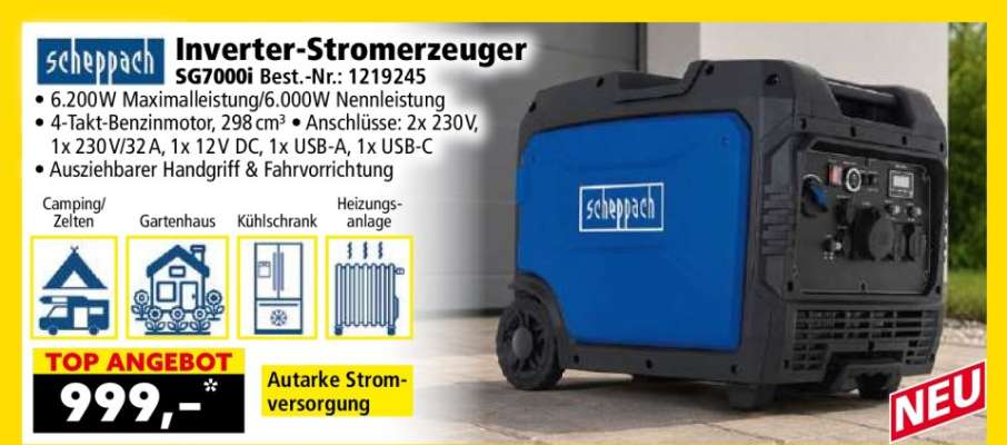 Inverter Stromerzeuger